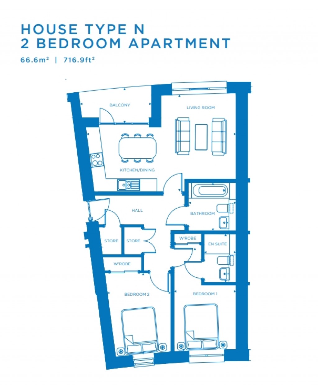 Floorplans For Plot 308, West Shore, Plot 308, West Shore, Edinburgh, Midlothian