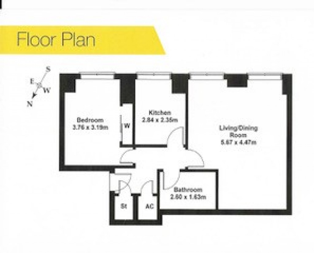 Floorplans For Gayfield Street, Broughton, Edinburgh