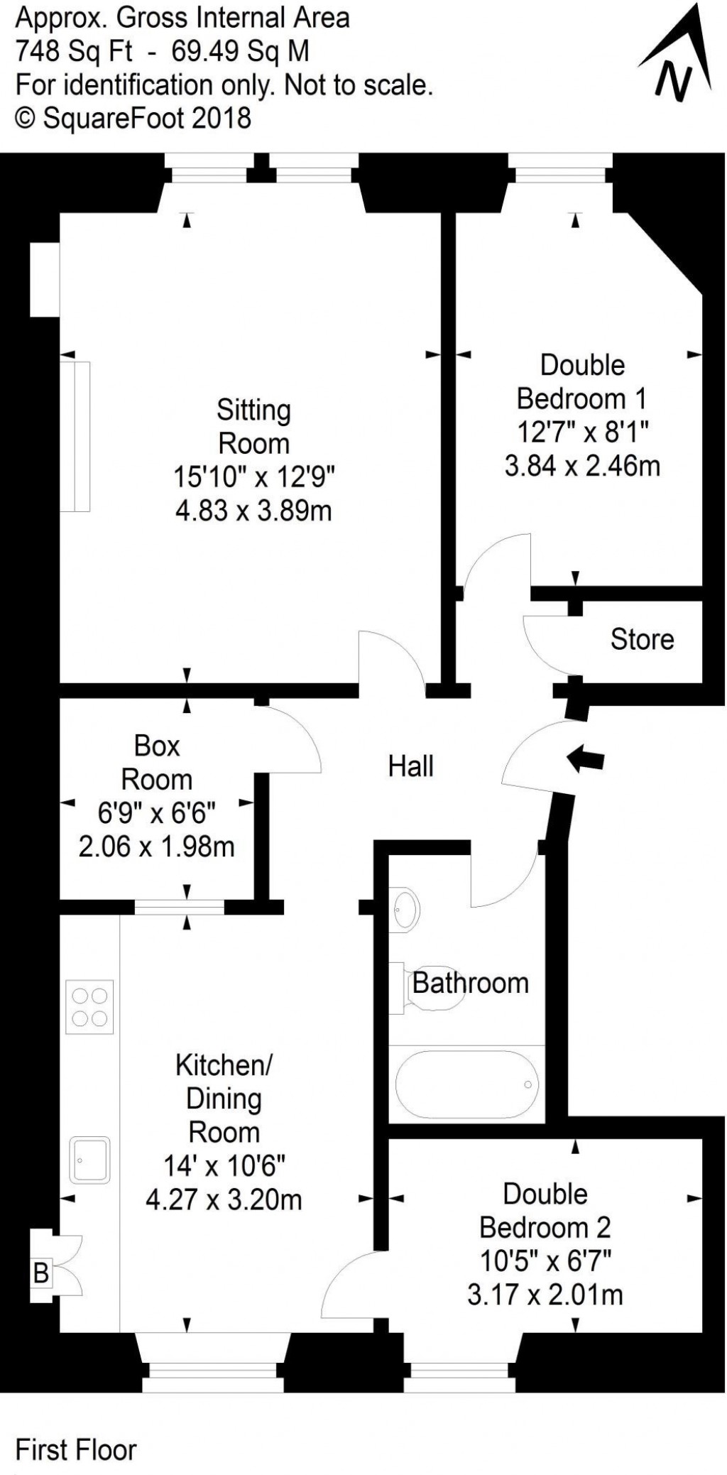 Floorplans For Henderson Row, Edinburgh, Midlothian