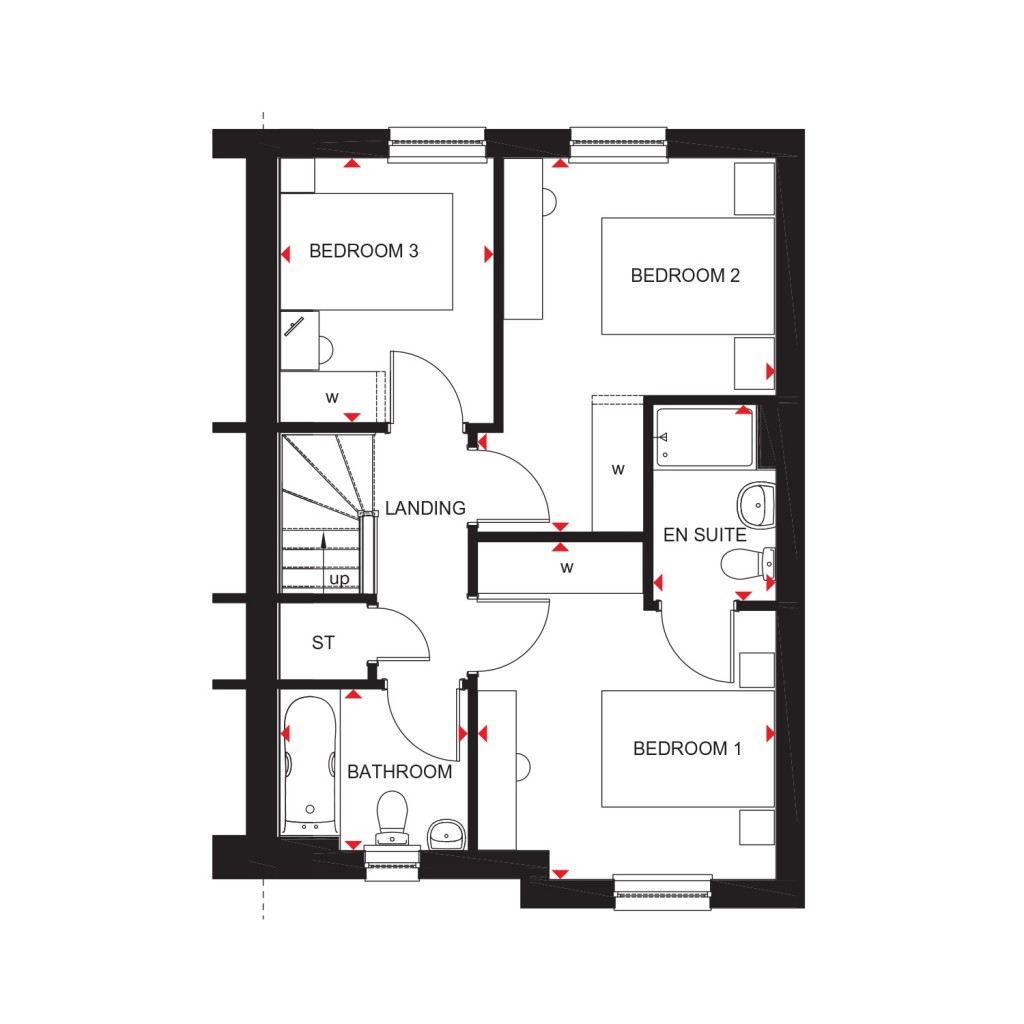 Floorplans For Bannerman Cruick, Edinburgh, Midlothian