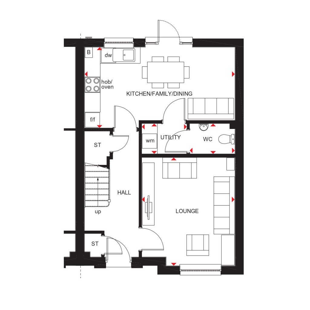 Floorplans For Bannerman Cruick, Edinburgh, Midlothian