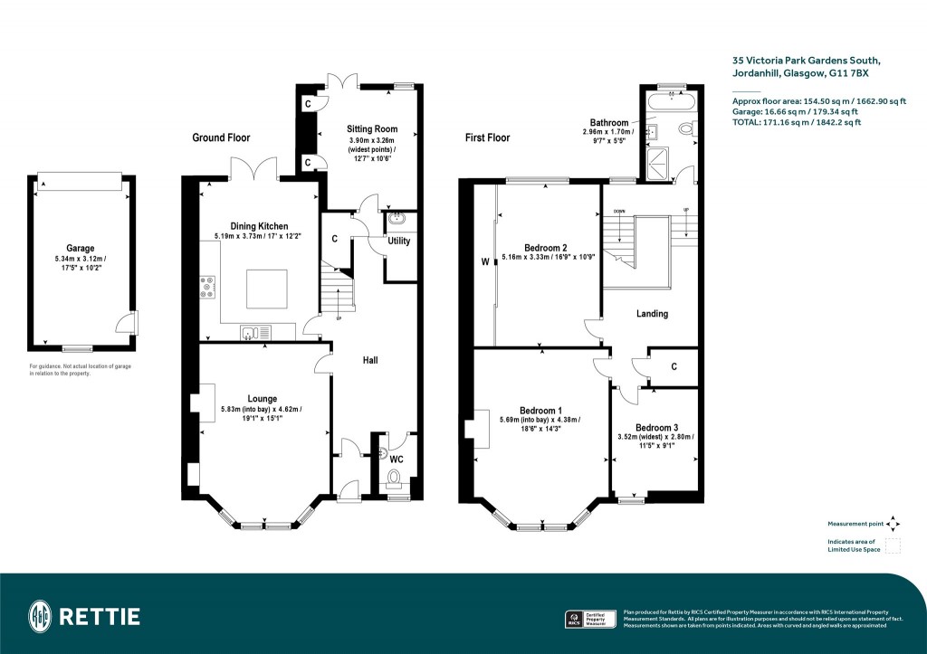 Floorplans For Victoria Park Gardens South, Broomhill, Glasgow