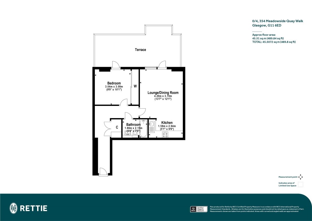 Floorplans For 0/4, Meadowside Quay Walk, Glasgow Harbour, Glasgow