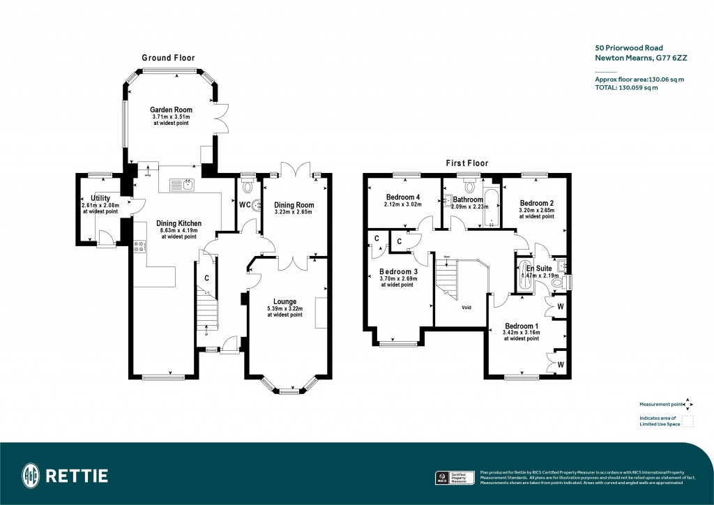 Floorplans For Priorwood Road, Newton Mearns, Glasgow, East Renfrewshire