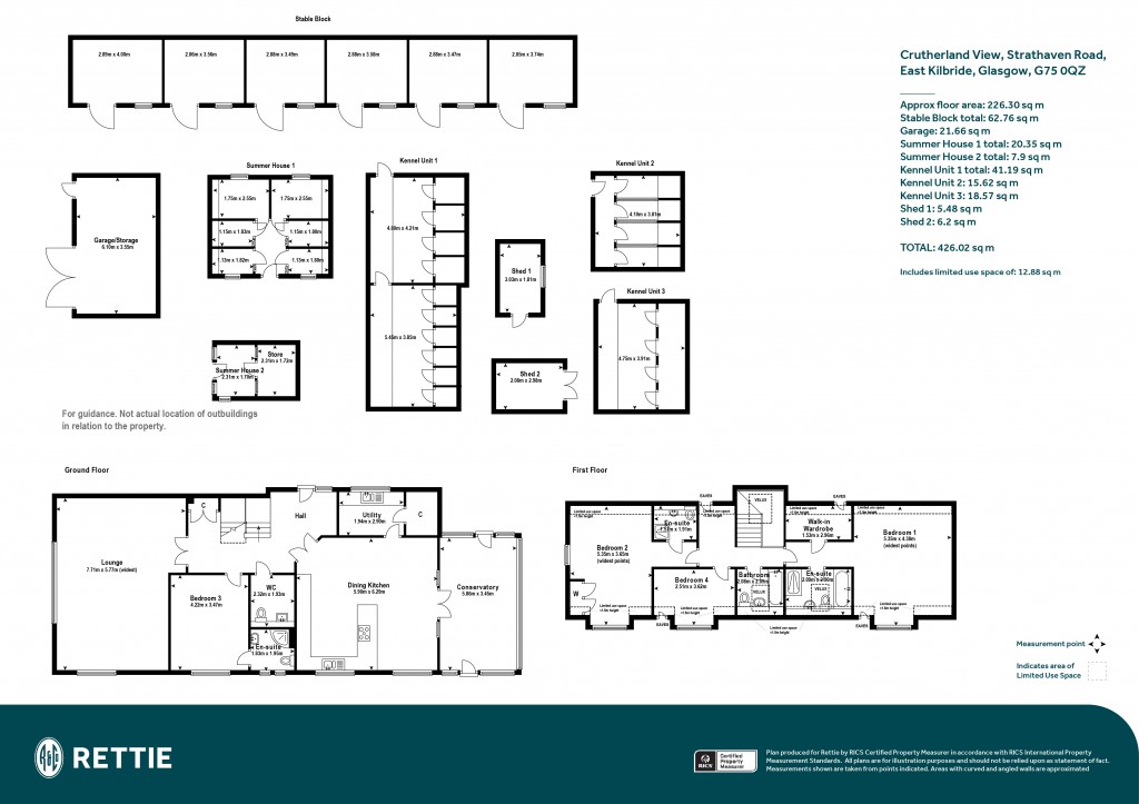 Floorplans For Crutherland View, Strathaven Road, East Kilbride, Glasgow, South Lanarkshire