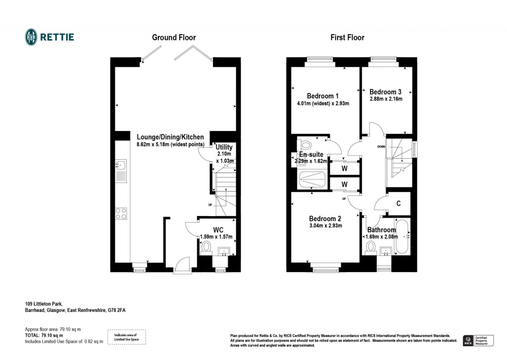 Floorplans For Littleton Park, Barrhead, Glasgow, East Renfrewshire