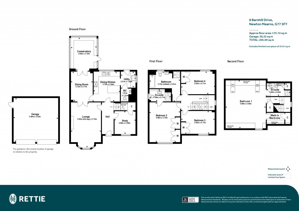 Floorplans For Barnhill Drive, Newton Mearns, Glasgow