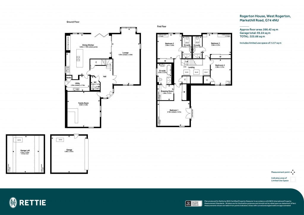 Floorplans For Rogerton House, West Rogerton, Markethill Road, East Kilbride