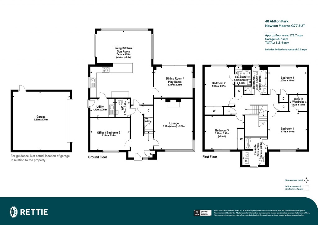 Floorplans For Aldton Park, Newton Mearns, Glasgow