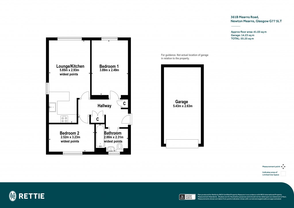 Floorplans For 361B, Mearns Road, Newton Mearns, Glasgow, East Renfrewshire