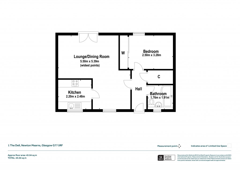 Floorplans For The Dell, Newton Mearns, Glasgow, East Renfrewshire