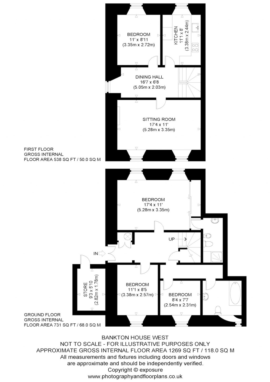 Floorplans For Bankton House West, Johnnie Cope's Road, Tranent, East Lothian