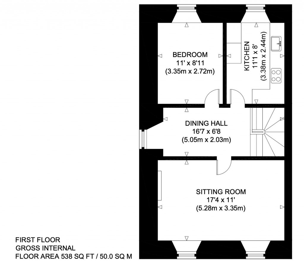 Floorplans For Bankton House West, Johnnie Cope's Road, Tranent, East Lothian