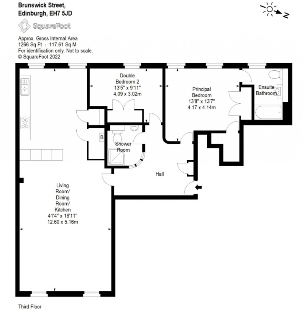 Floorplans For Brunswick Street, Edinburgh