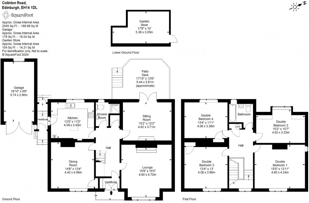 Floorplans For Colinton Road, Edinburgh