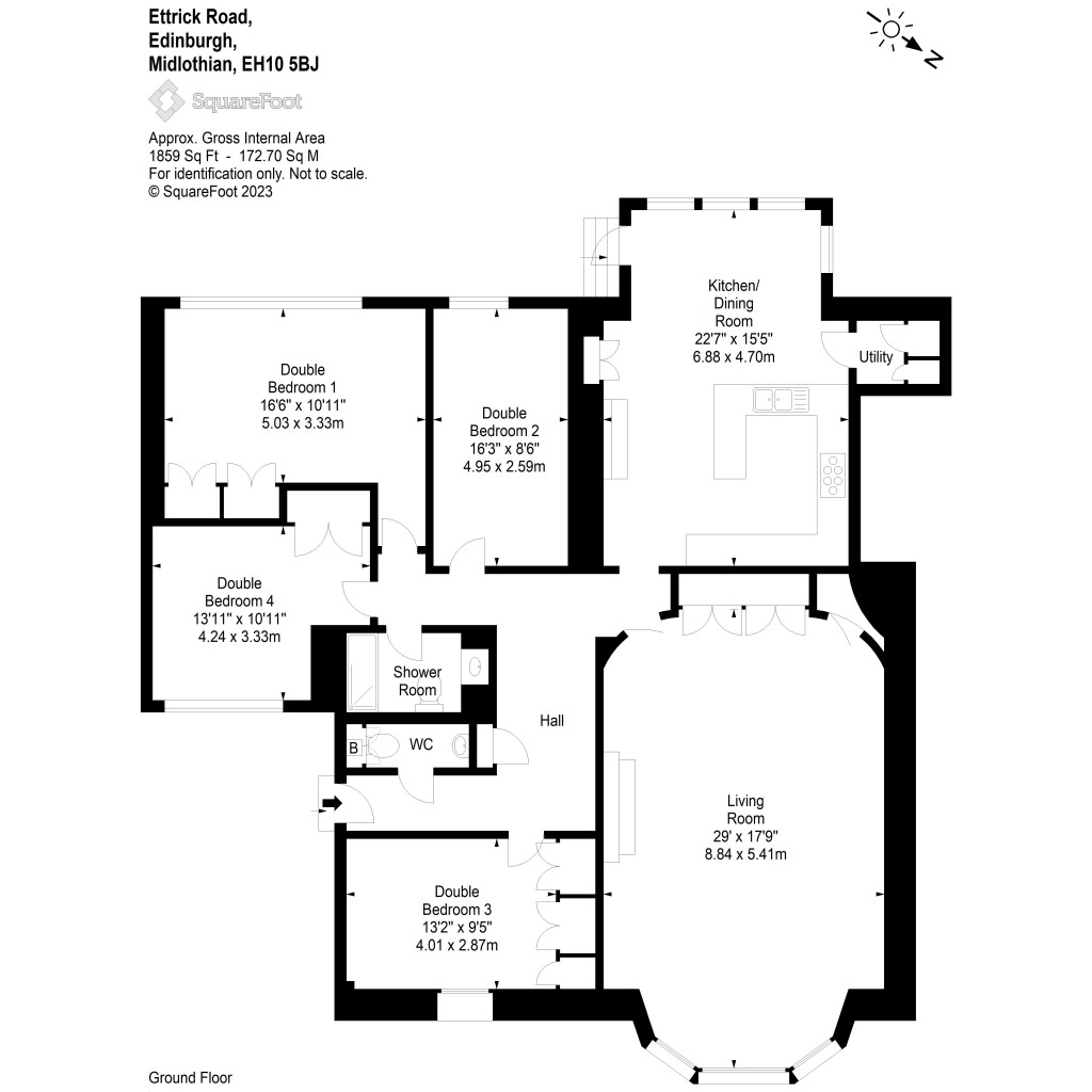 Floorplans For Ettrick Road, Edinburgh