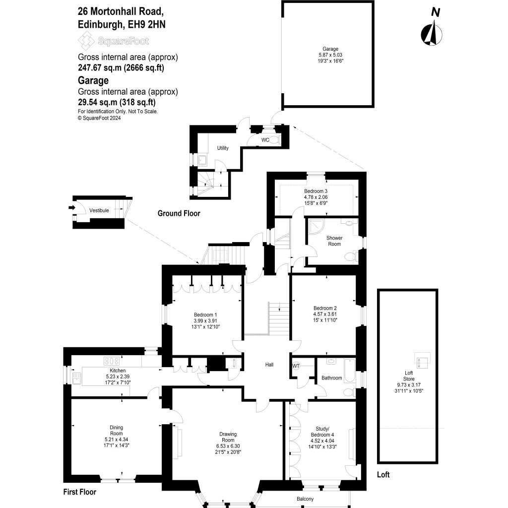 Floorplans For Mortonhall Road, Edinburgh