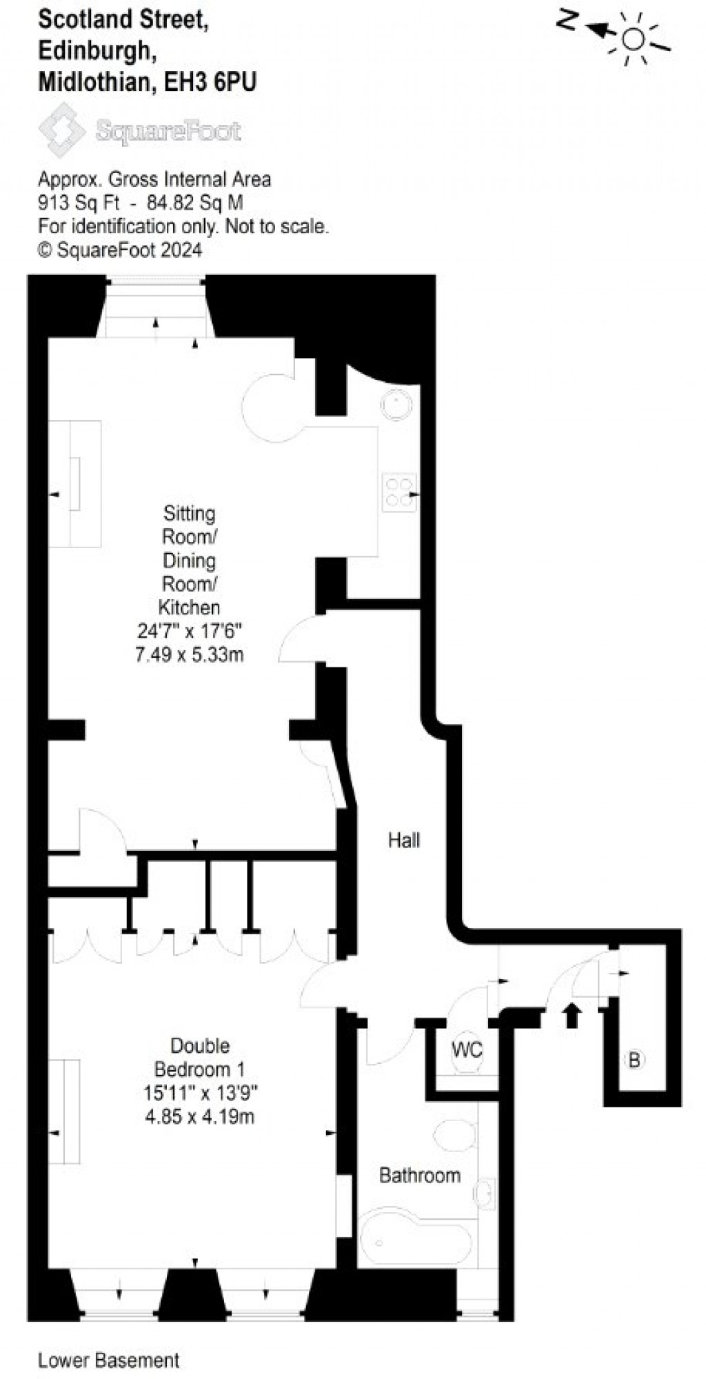 Floorplans For Scotland Street, Edinburgh