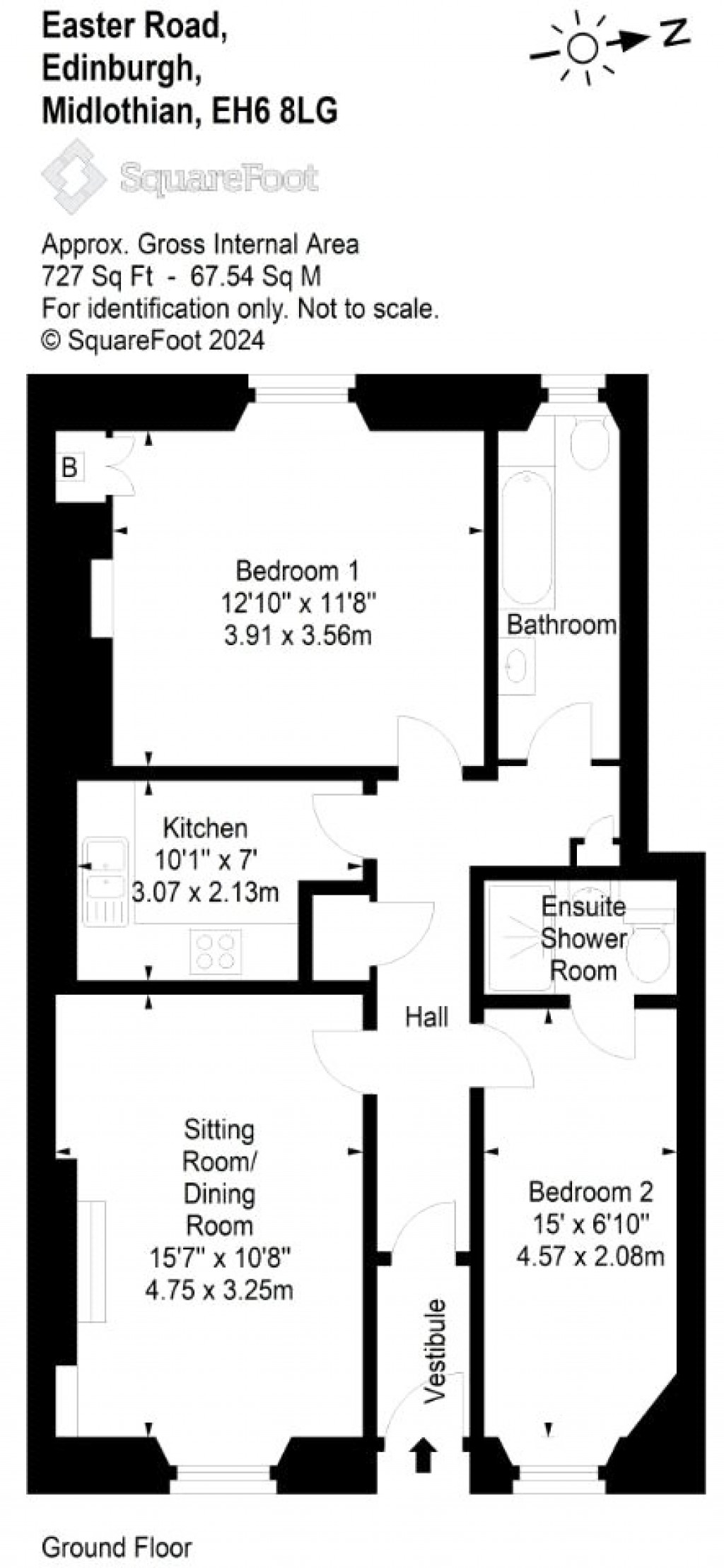 Floorplans For Easter Road, Edinburgh, Midlothian