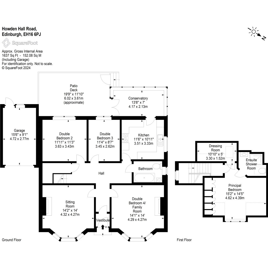 Floorplans For Howden Hall Road, Edinburgh, Midlothian