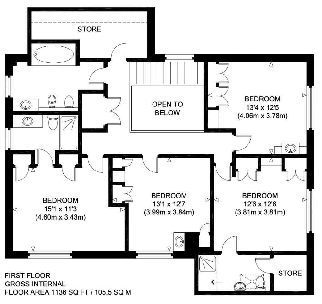 Floorplans For Chestnut Lodge, Ware Road, North Berwick, East Lothian