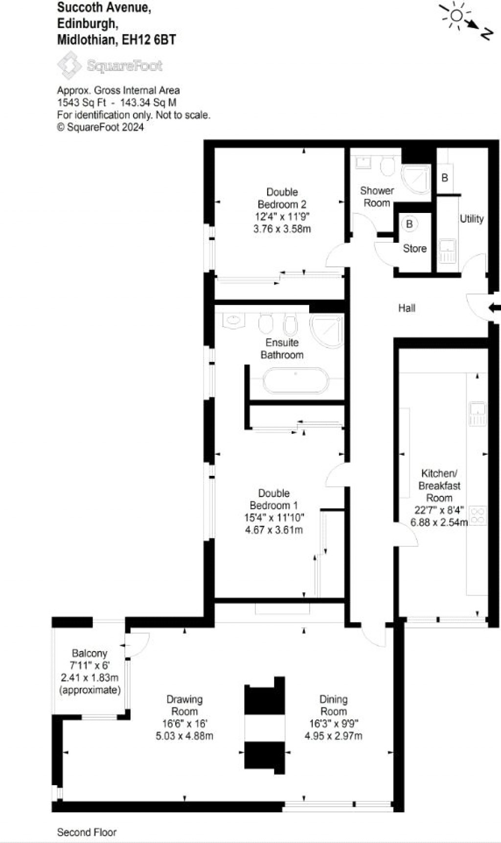 Floorplans For Succoth Avenue, Edinburgh