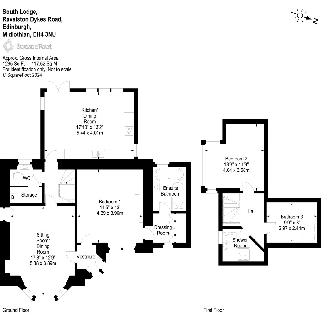 Floorplans For Ravelston Dykes Road, Edinburgh