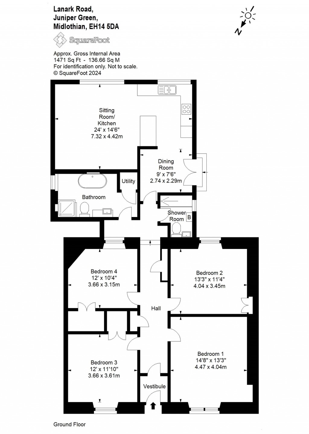 Floorplans For Lanark Road, Edinburgh