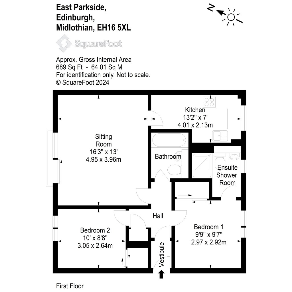 Floorplans For East Parkside, Edinburgh, Midlothian