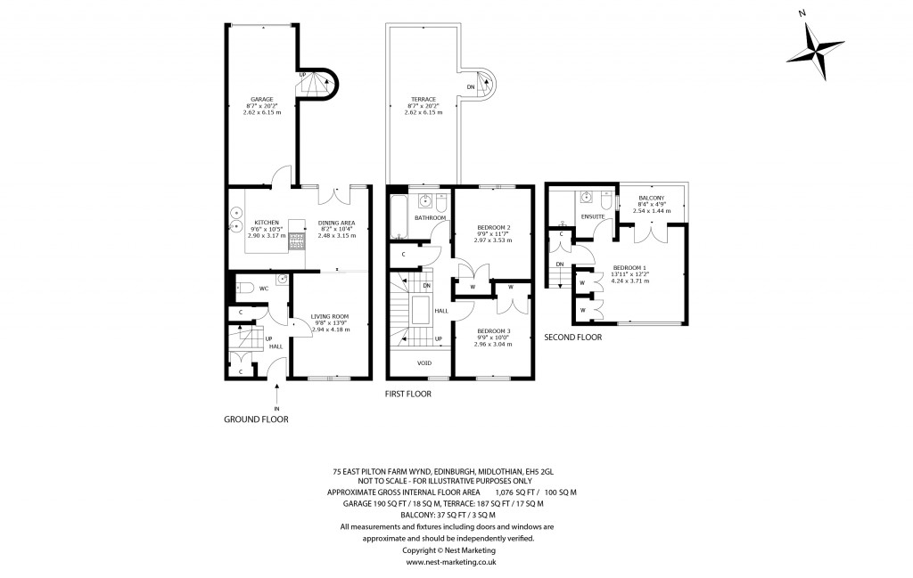 Floorplans For East Pilton Farm Wynd, Edinburgh, Midlothian