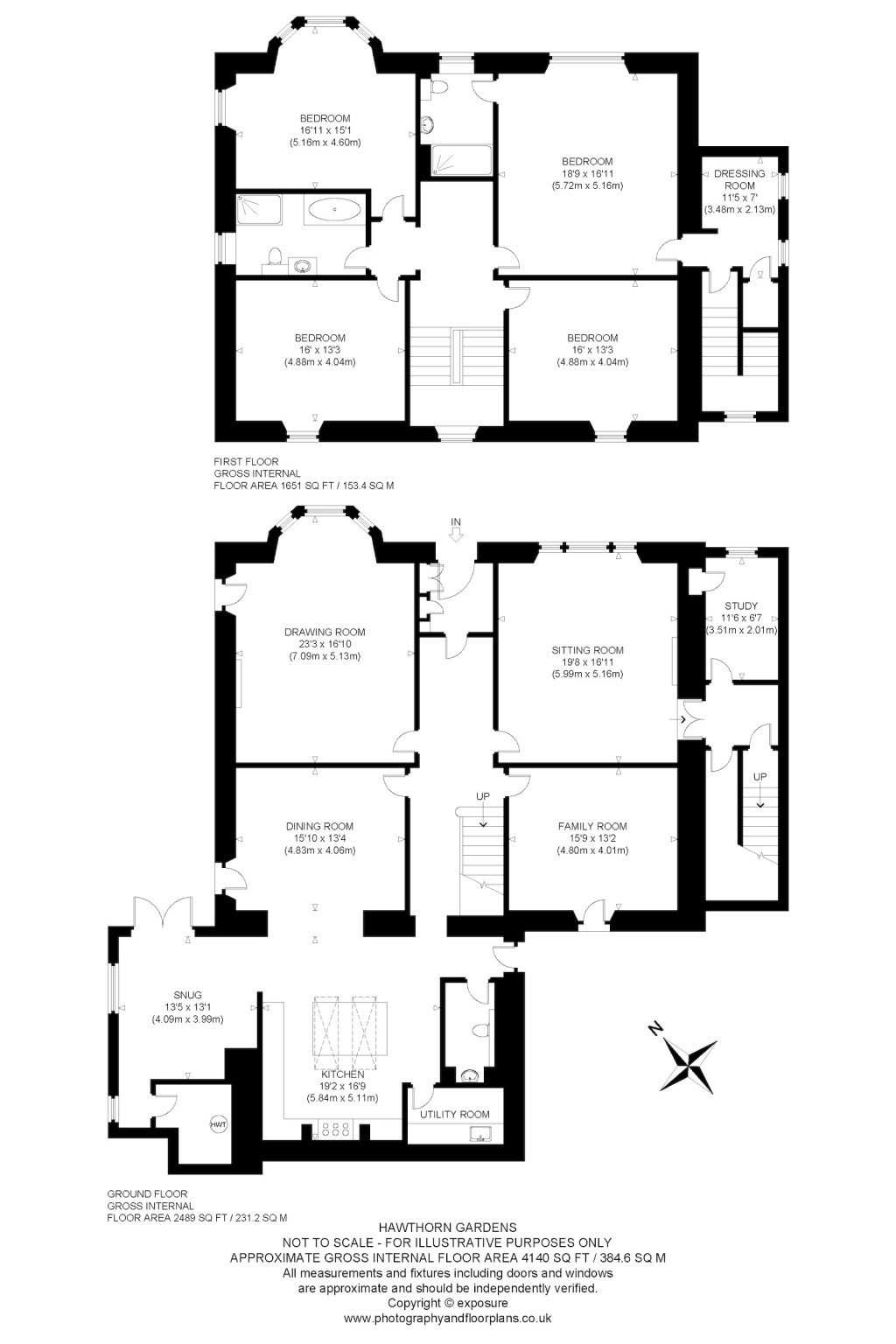 Floorplans For Hawthorn Gardens, Loanhead, Midlothian