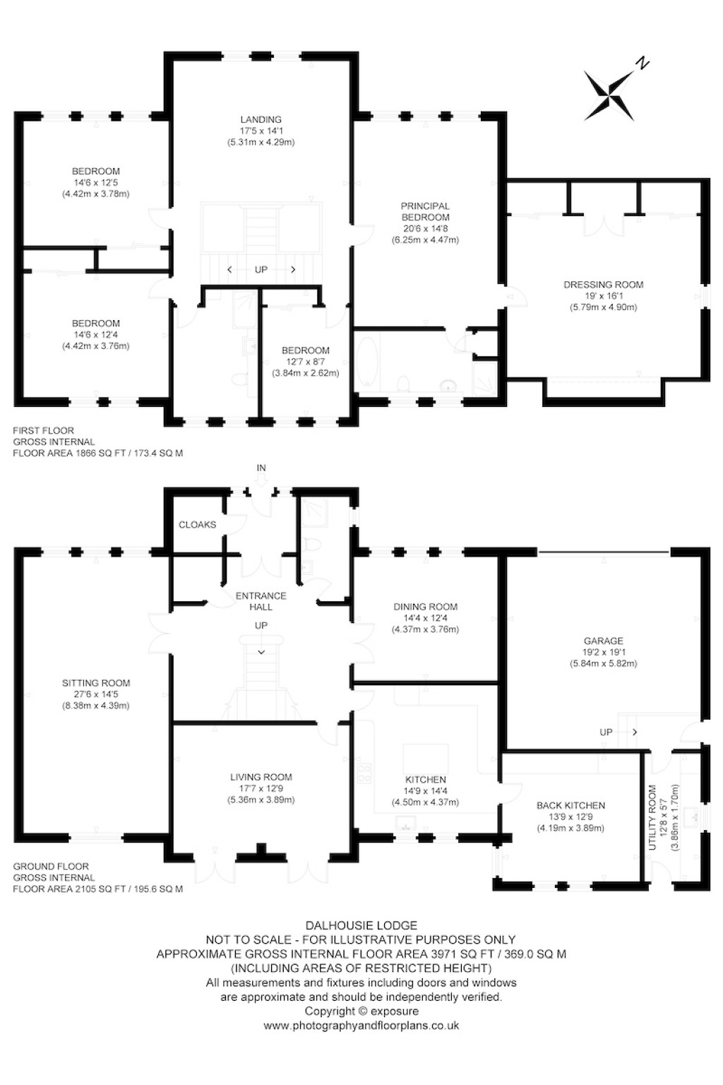 Floorplans For Dalhousie Lodge, Bonnyrigg, Midlothian