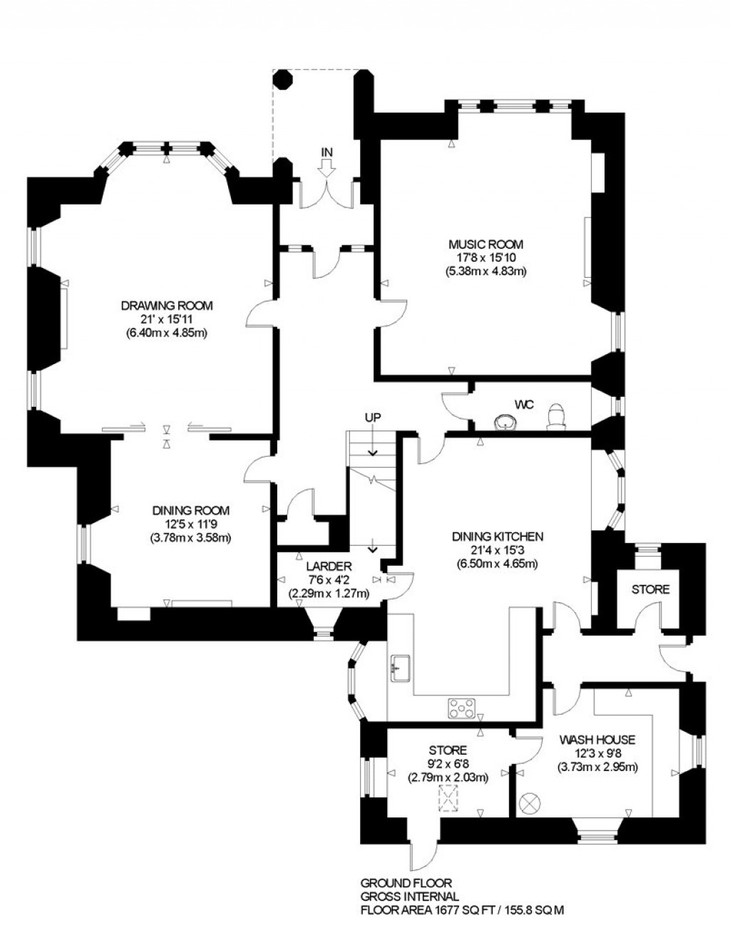 Floorplans For Barum House, Park Place, Dunfermline, Fife