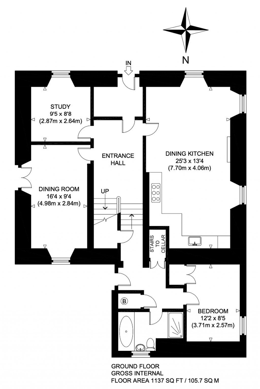 Floorplans For Parsonage House, High Street, Musselburgh, East Lothian