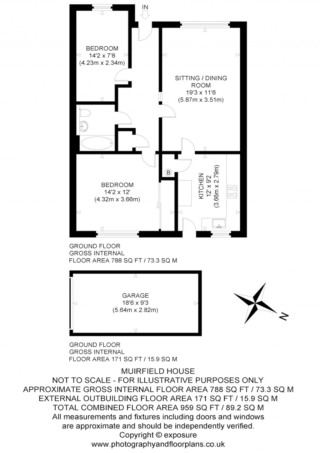 Floorplans For Muirfield House, Gullane, East Lothian