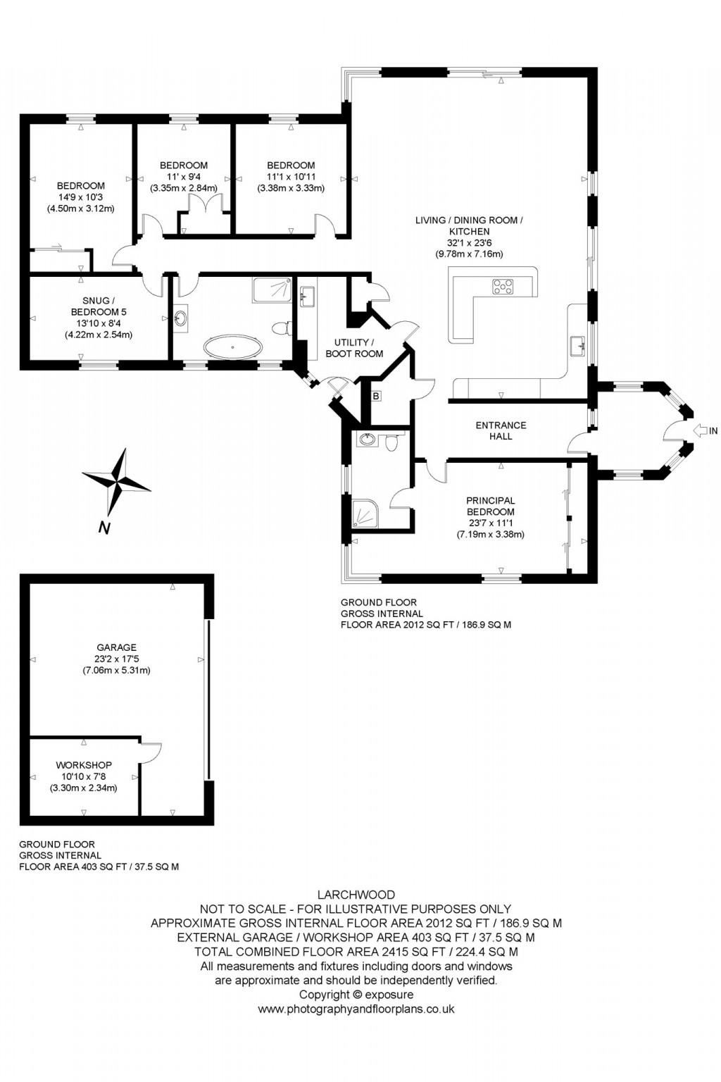 Floorplans For Larchwood, Larchwood, Dull, Aberfeldy