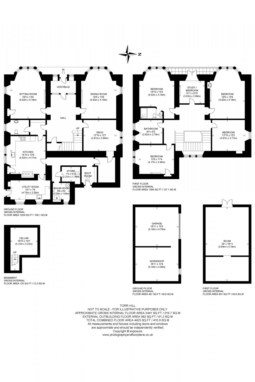 Floorplans For Torr Hill, Urlar Road, Aberfeldy