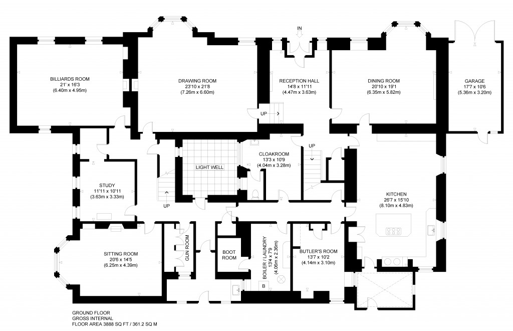 Floorplans For Invervar Lodge, Glenlyon, Aberfeldy