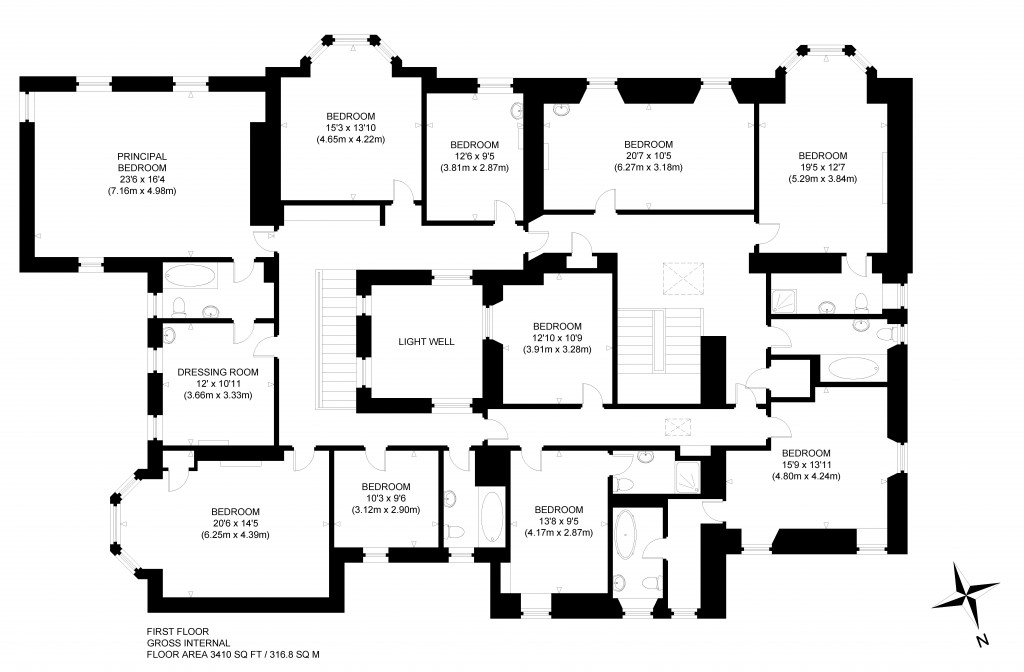 Floorplans For Invervar Lodge, Glenlyon, Aberfeldy