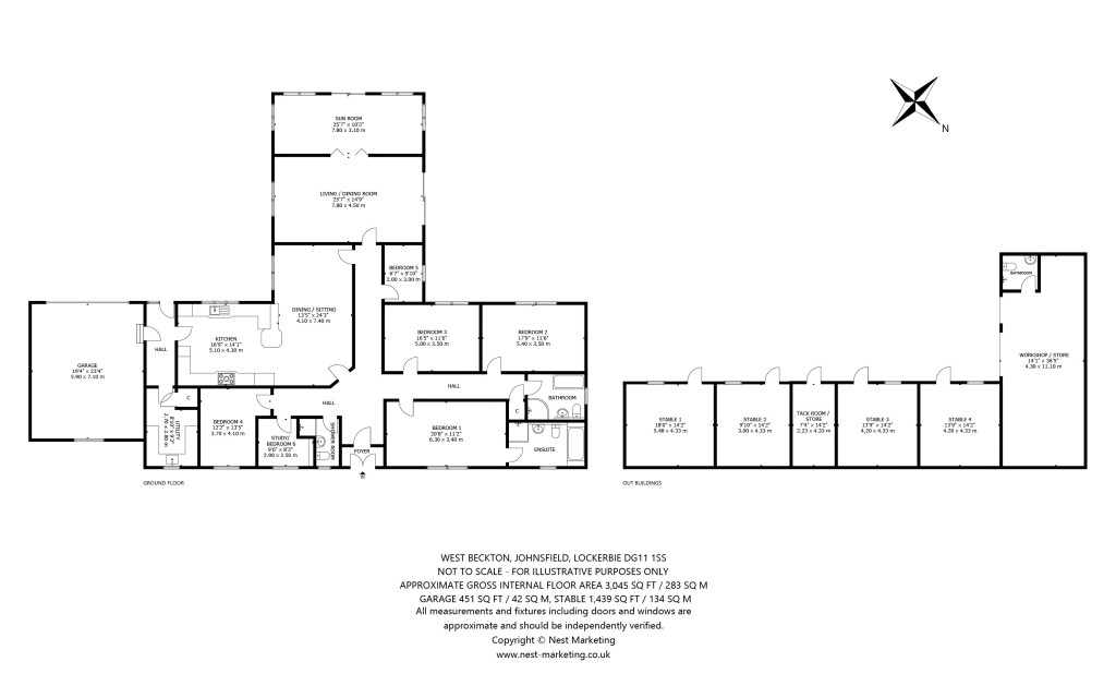 Floorplans For West Beckton, Lockerbie, Dumfries and Galloway