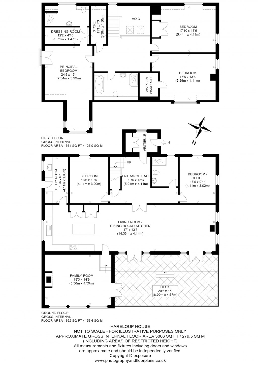 Floorplans For Hareloup House, Linlithgow, West Lothian