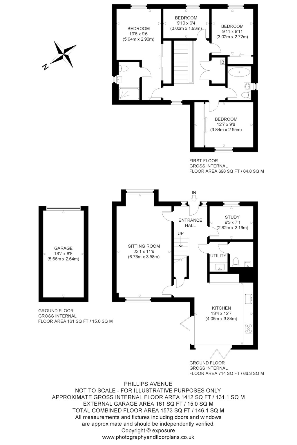 Floorplans For Phillips Avenue, Haddington, East Lothian