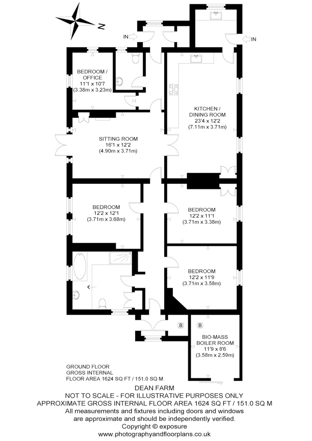 Floorplans For Dean Farm & Dog Park, Dean Farm & Dog Park, Dunfermline, Fife