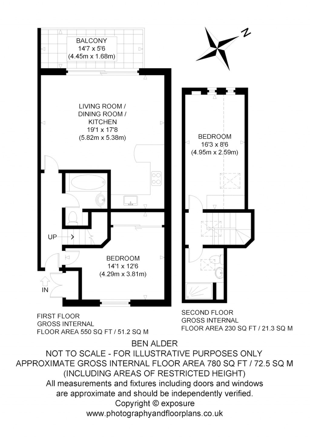 Floorplans For Ben Alder, Ben Alder, Taymouth Marina, Kenmore, Aberfeldy