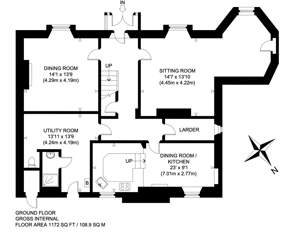 Floorplans For Whitehaven, 1 Torsonce Road, Eskbank, Midlothian