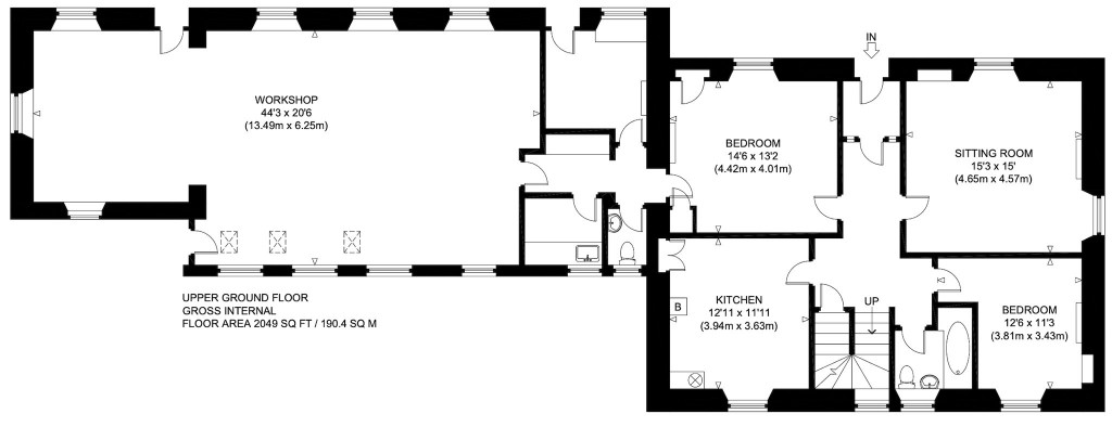 Floorplans For Lot 2 - 1 Bridgend, Bridgend, East Linton, East Lothian