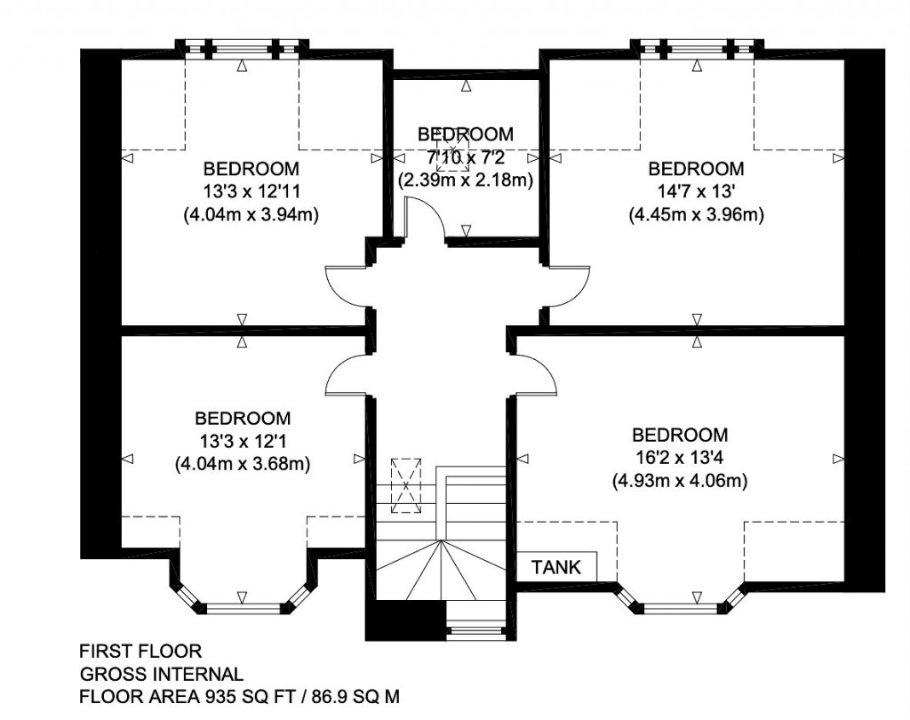 Floorplans For Lot 2 - 1 Bridgend, Bridgend, East Linton, East Lothian