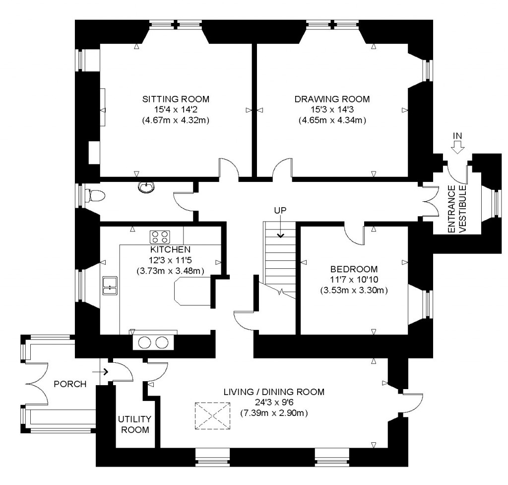 Floorplans For Neish House, Neish House, St. Fillans, Crieff, Perthshire