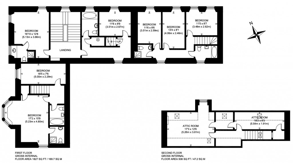 Floorplans For Lot 1 - Gorton House, Gorton House, Lasswade, Midlothian