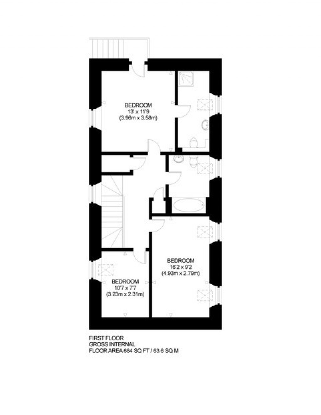 Floorplans For Bolton Steading, Haddington, East Lothian